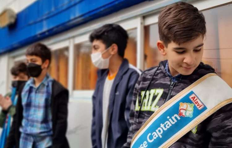 صبحگاه و روز یکشنبه شاد دبستان علوی 3