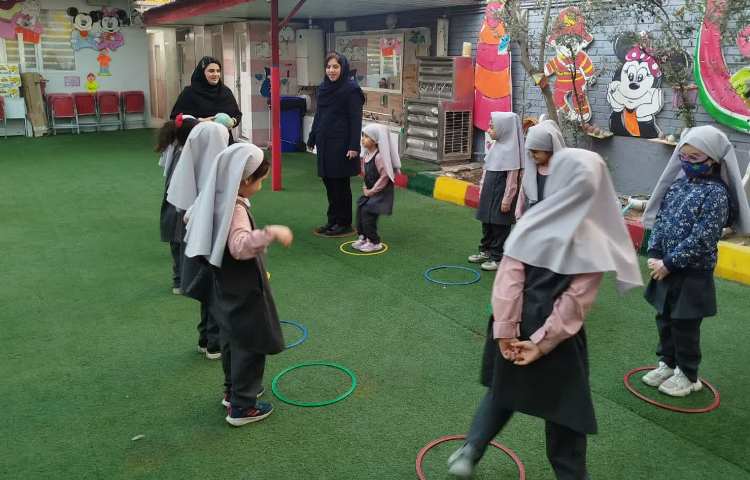 صبحگاه پیش دبستان 1