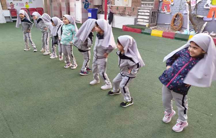 صبحگاه پیش دبستان 1