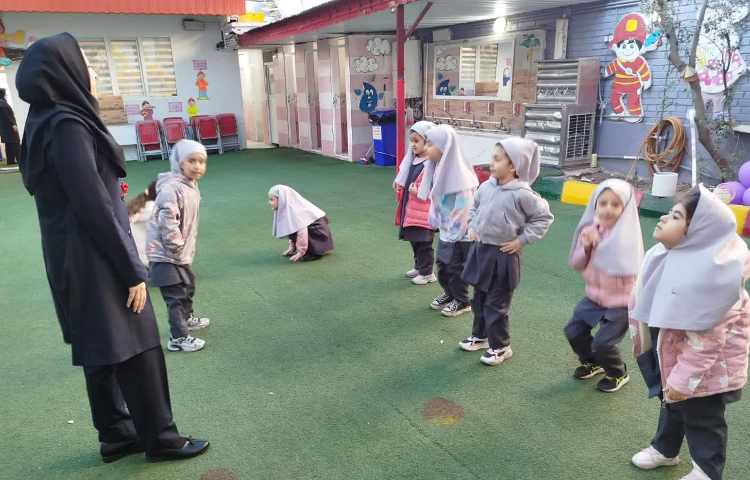 صبحگاه پیش دبستان 1