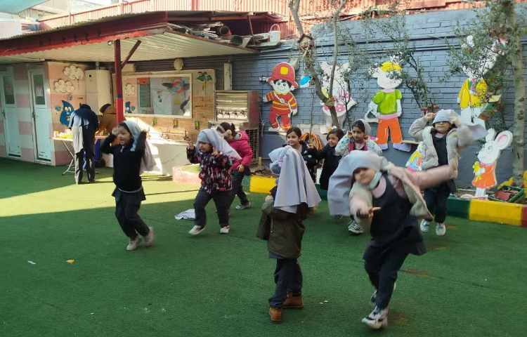 صبحگاه پیش دبستان 1