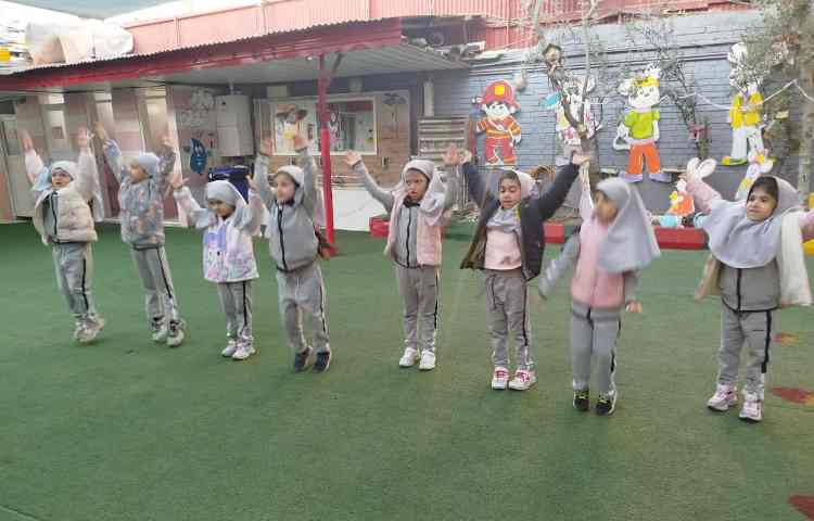 صبحگاه پیش دبستان