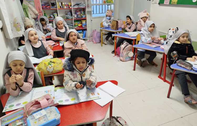 صبحگاه کلاسی پایه پیش دبستان 4