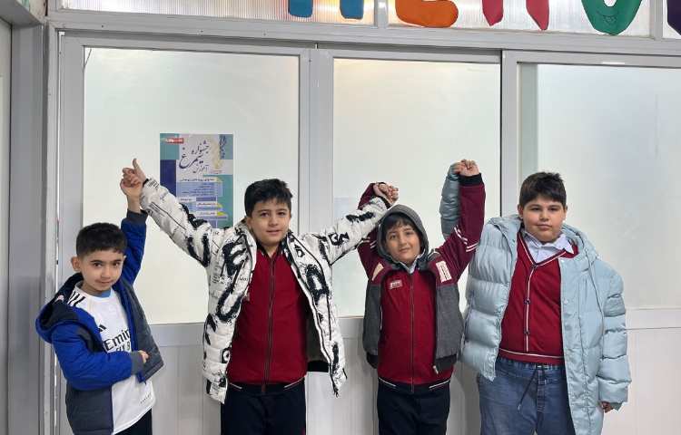 صبحگاه گروه آبی 1