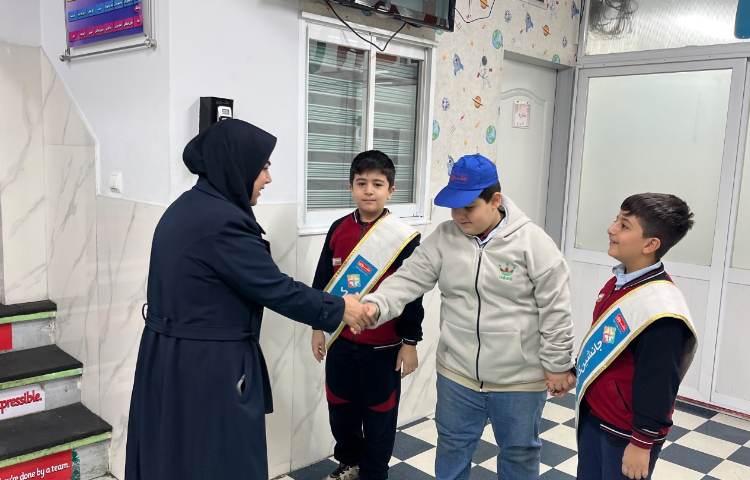 صبحگاه گروه آبی 1