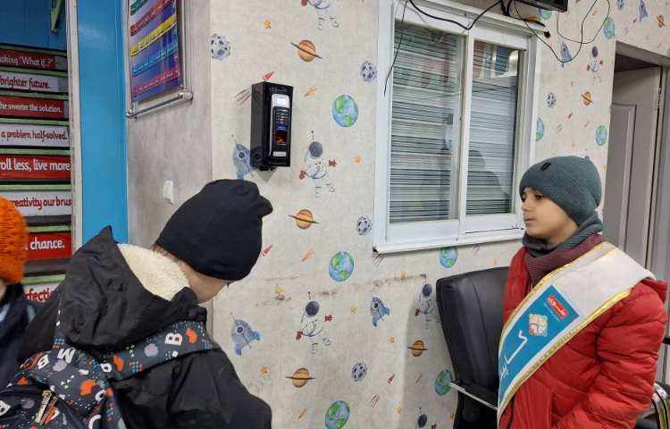 صبحگاه گروه آبی 2