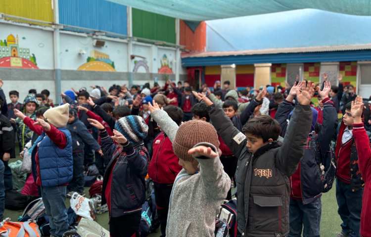 صبحگاه گروه سبز 5