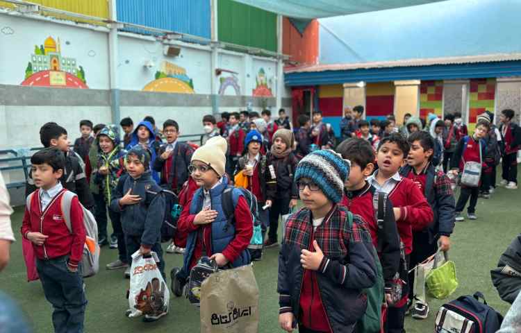 صبحگاه گروه سبز