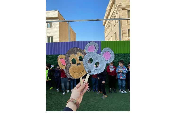 صدای م ساخت ماسک میمون و موش 4