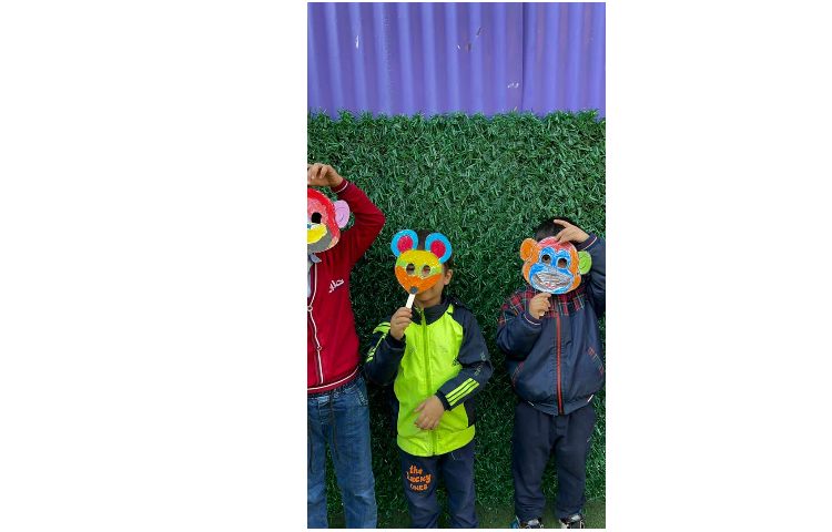 صدای م ساخت ماسک میمون و موش 4