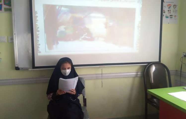 صندلی صمیمت و تصویر خوانی دانش آموزان در کلاس فارسی