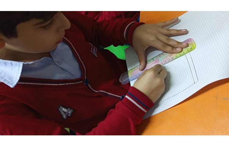 ضرب مساحتی به کمک کاغذ شطرنجی 9