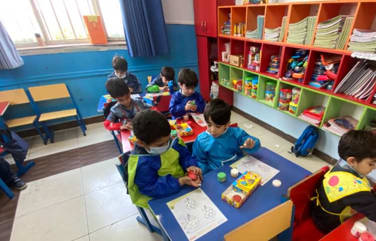 :ضریب هوشی جهت رشد مهارت شناختی،کلاس قاصدک 4