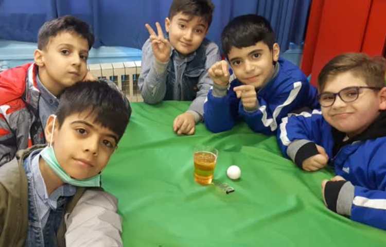 طبقه های رنگی هفته ملی علوم 1