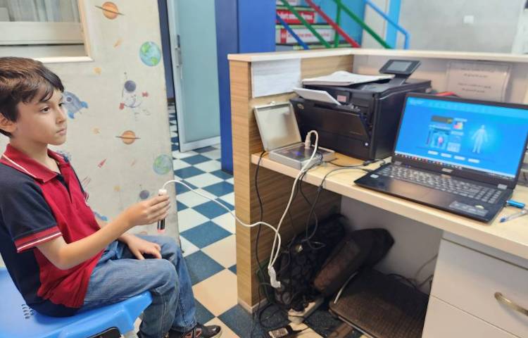 طرح پایش سلامت در دبستان های علوی 15