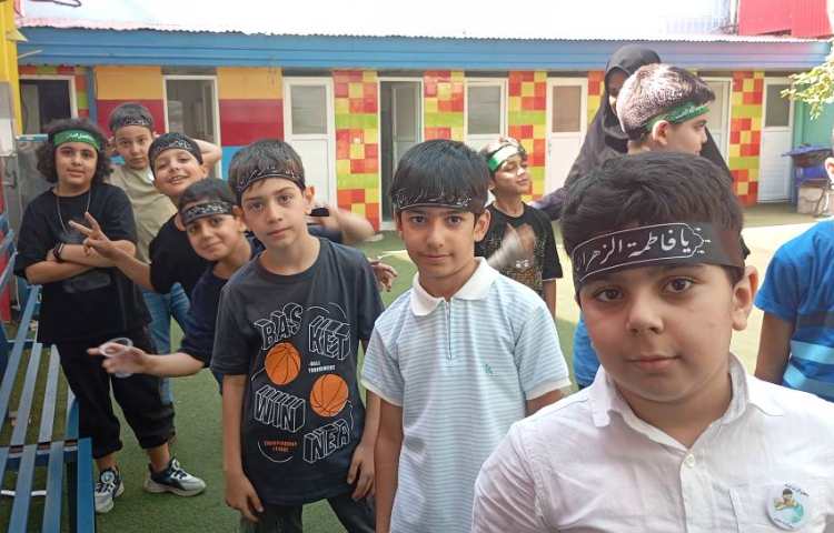 عزاداری و مراسم پذیرایی از دانش آموزان به مناسبت تاسوعا و عاشورای حسینی 11