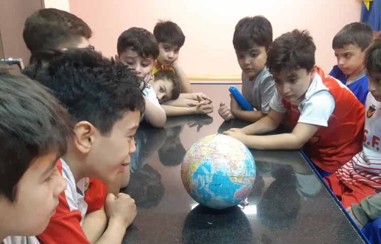 علوم(آزمایش پیدایش شب و روز) 2