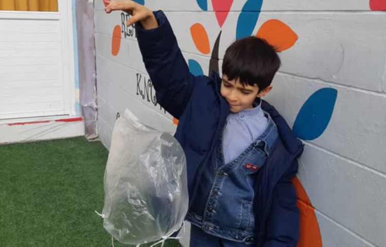 علوم(ساخت چتر نجات و آزمایش در فضای باز) 2