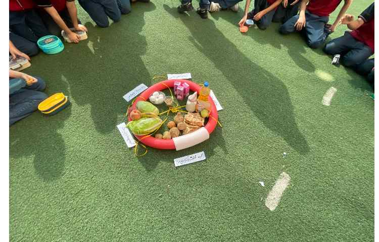 علوم،مبحث گروه موادغذایی و بشقاب سلامت