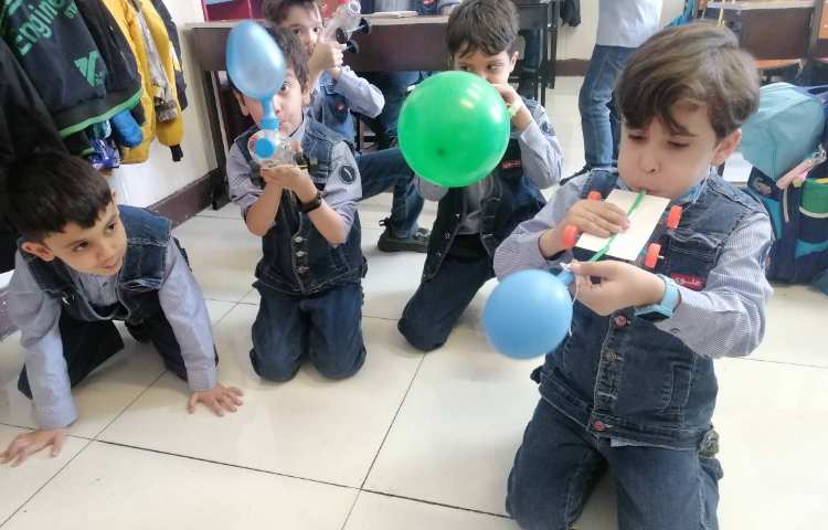 علوم/مسابقه ی بادکنکی