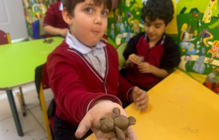 علوم:پرندگان(درست کردن پرنده سفالی) 3