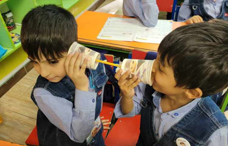 علوم : آزمایش حس شنوایی 2