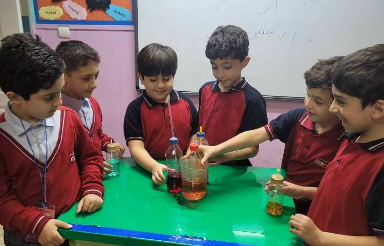 علوم :آزمایش دماسنج دست ساز 3