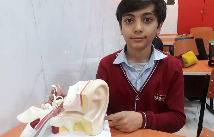 علوم - آشنایی با اجزای گوش و چشم 2