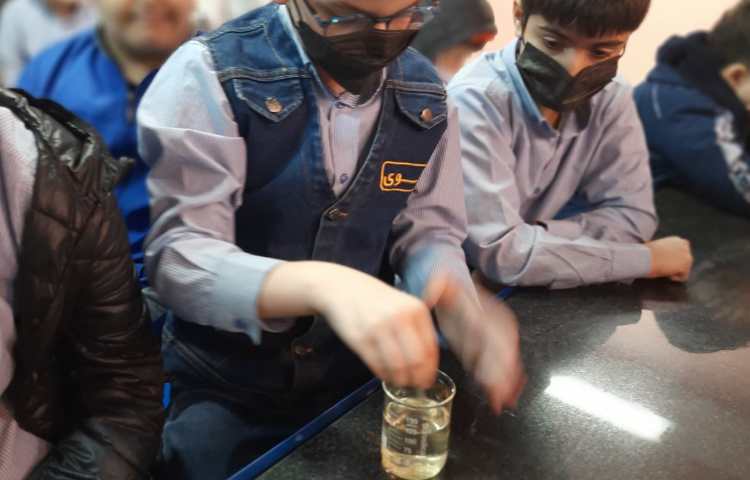 علوم، بررسی عوامل موثر بر سرعت حل شدن مواد.