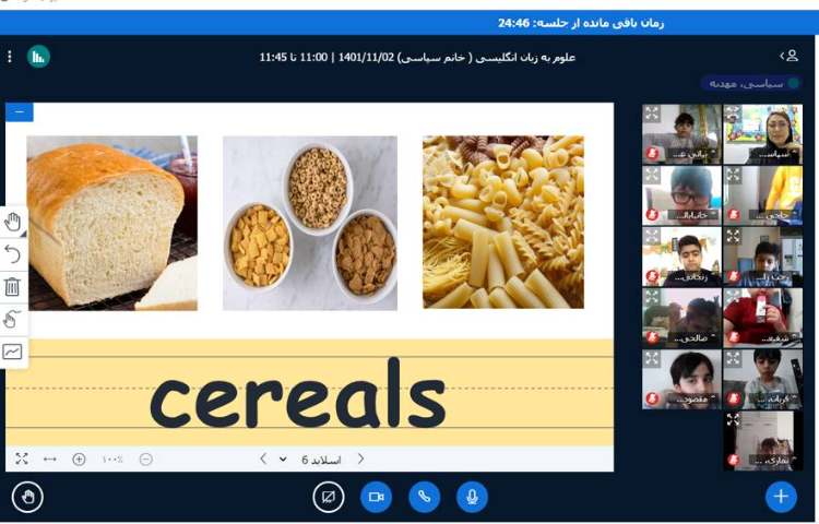 :علوم به زبان انگلیسی، هرم غدایی و غذاهای سالم و ناسالم 2
