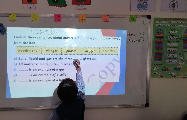 علوم به زبان انگلیسی 1