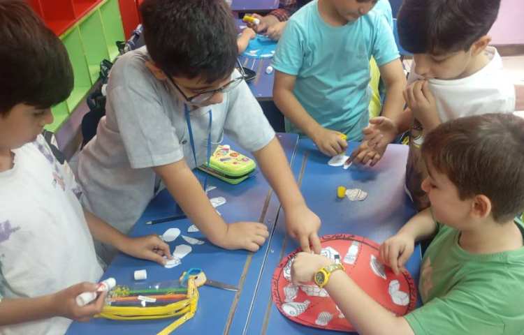 علوم ،دست ورزی مبحث هرم غذایی و بشقاب سلامت 5