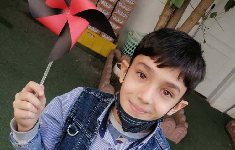 علوم : ساخت فرفره در کلاس 3