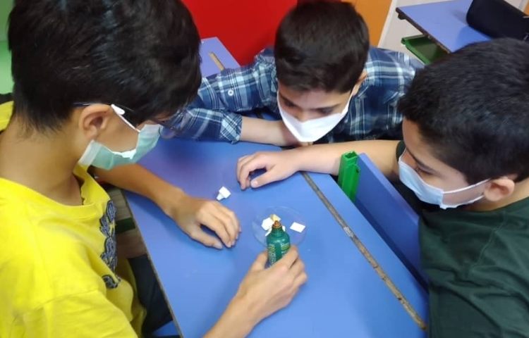 علوم ششم، آزمایش شناسایی نشاسته 4