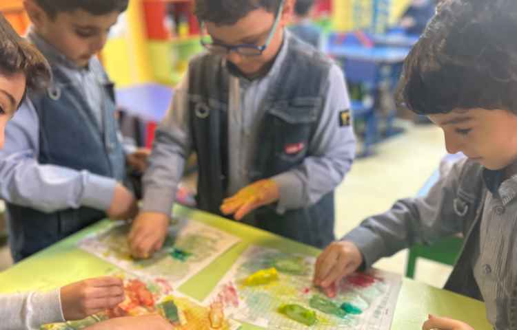 علوم علوی ، آزمایش ترکیب رنگ ها 4