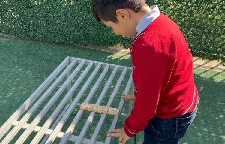 علوم، فصل سوم آزمایش تفاوت دمای محل آفتابی و سایه