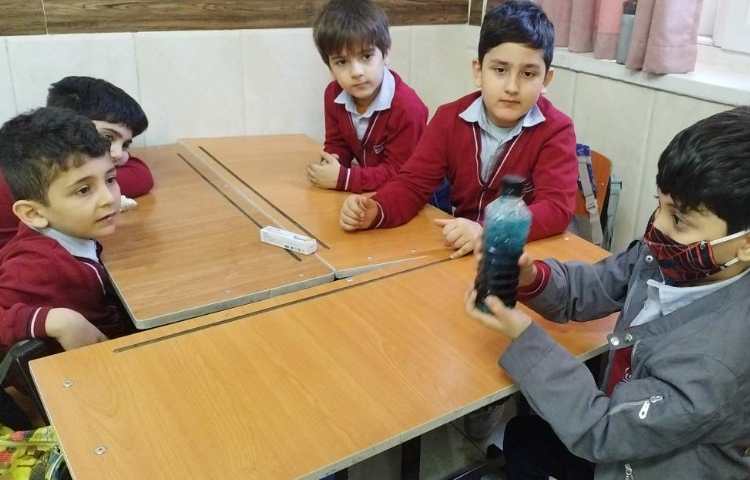 علوم فعالیت با برگ و فعالیت گوی رنگی 1