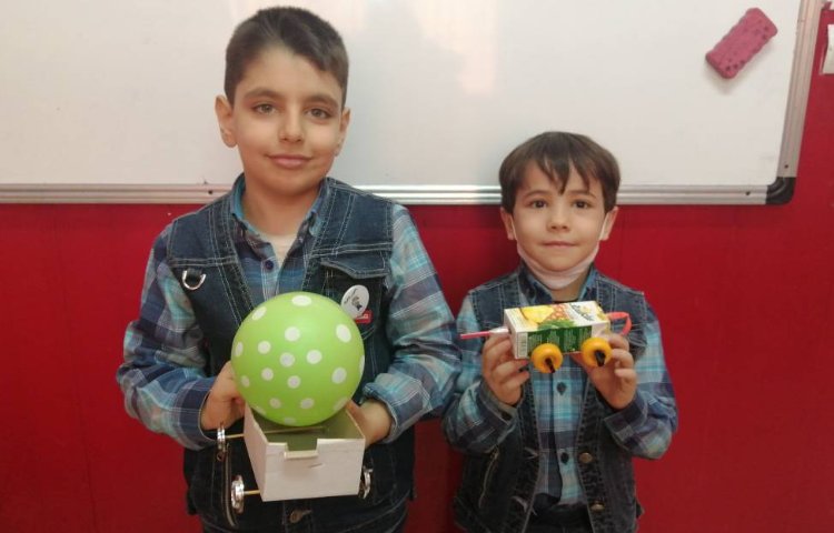 :علوم، ماشین بادکنکی 2