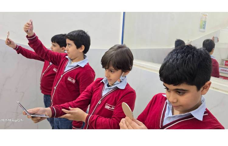 علوم -مبحث: آشنایی با تابش و بازتابش نور در آینه 1