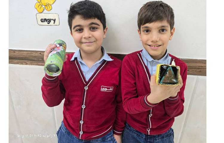 علوم -مبحث: ساخت پریسکوپ و زیبا‌بین توسط دانش‌آموزان پویا و فعال 3