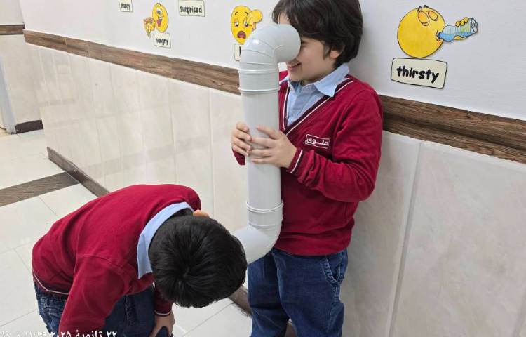علوم -مبحث: ساخت پریسکوپ و زیبا‌بین توسط دانش‌آموزان پویا و فعال 4