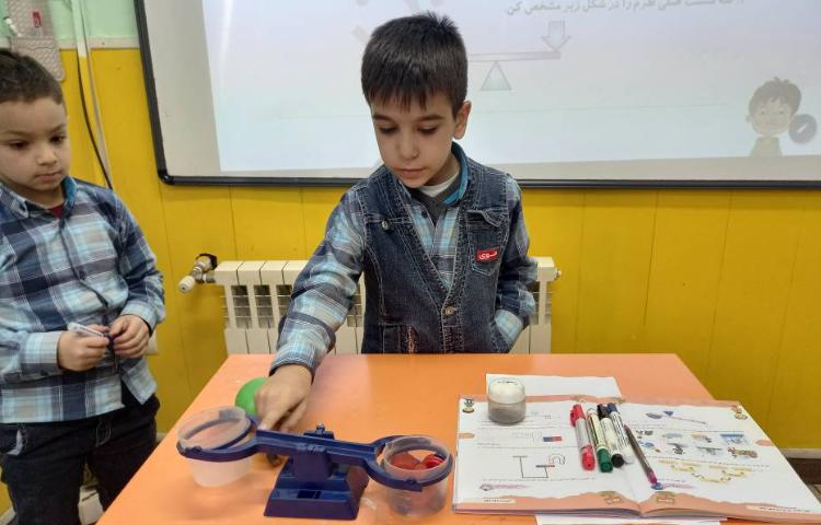 :علوم، مبحث نیروهای تماسی و غیر تماسی 1