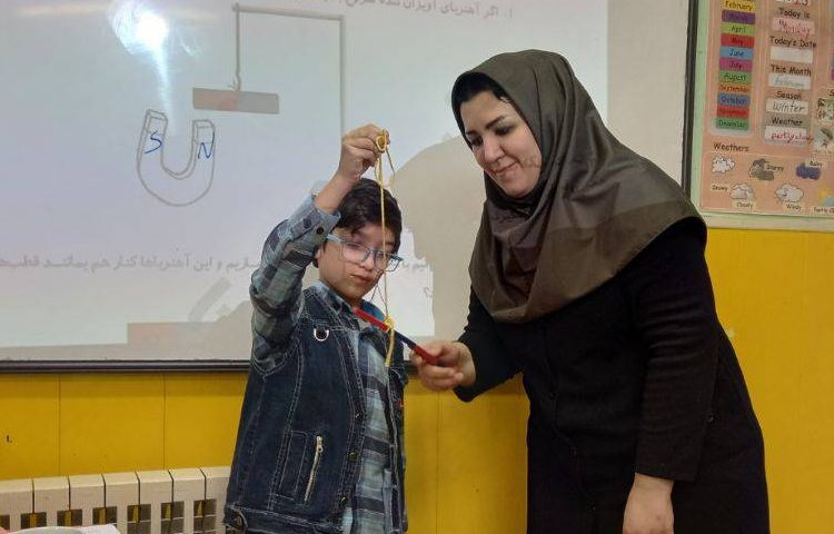 :علوم، مبحث نیروهای تماسی و غیر تماسی 5