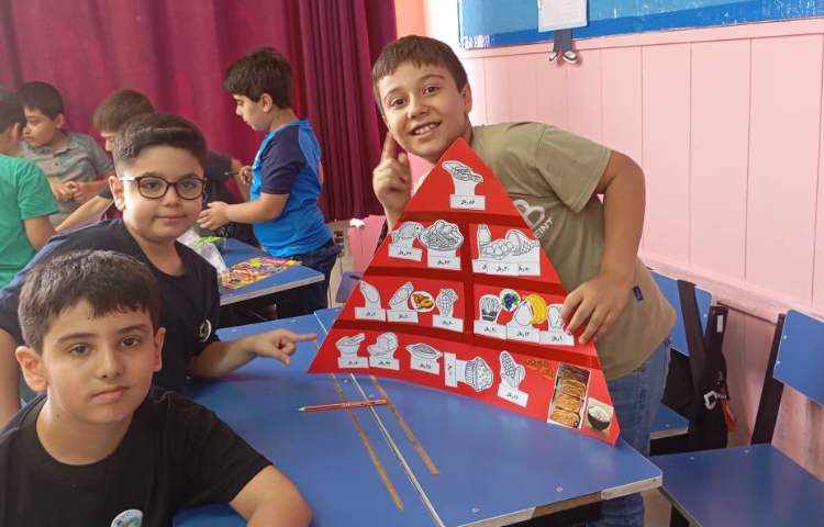 علوم مبحث هرم غذایی و خوراکی های سالم و ناسالم 3