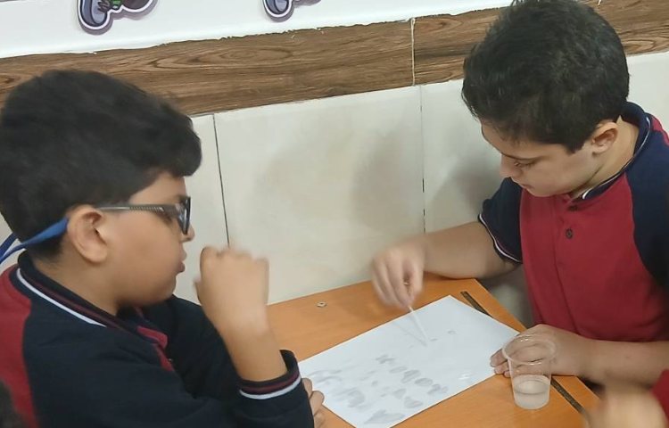 علوم_ واکنش شیمیایی زردچوبه و جوش‌شیرین 3