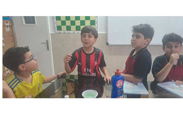 علوم و ازمایشگاه ساخت حباب 2