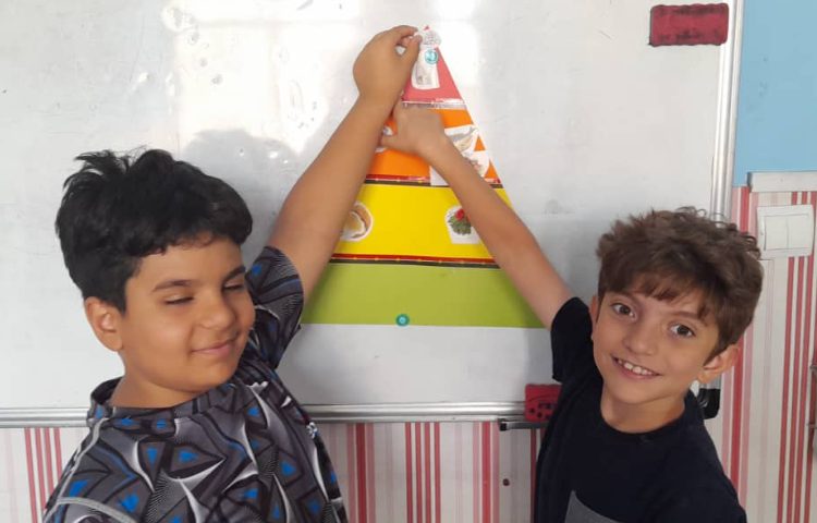 علوم پایه چهارم، هرم سه گوش 5