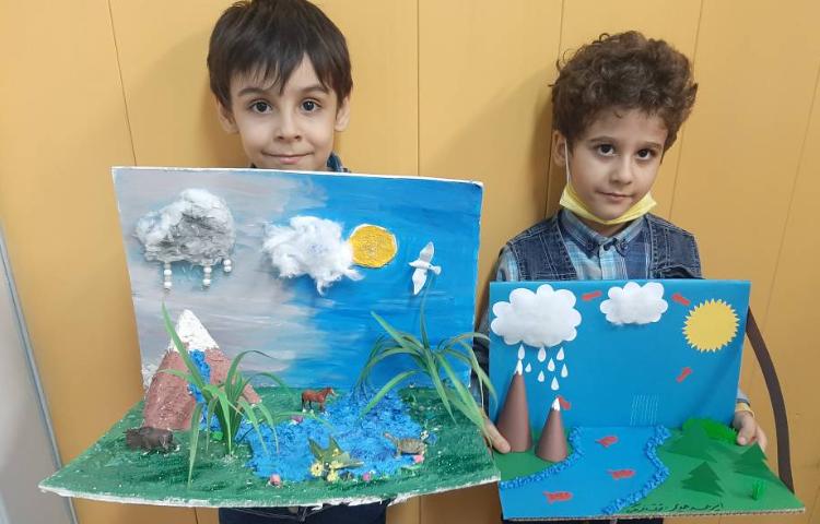 :علوم (چرخه ی آب)، کلاس توت فرنگی 1