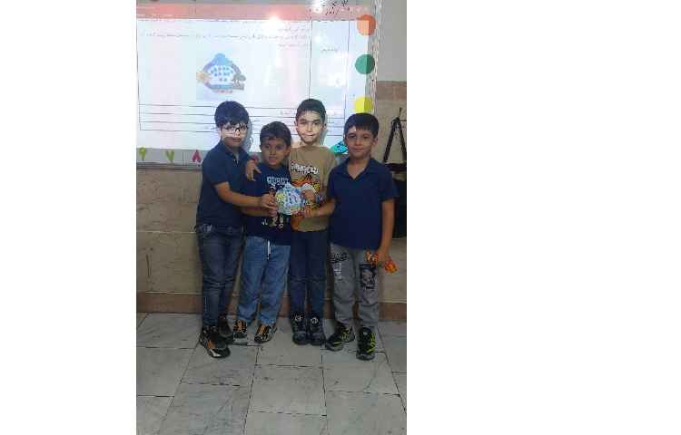 علوم :کاردستی چرخه ی اب 4