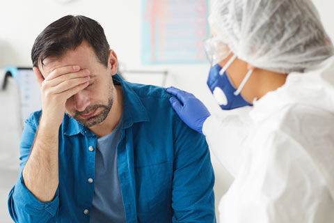 عوارض کوتاه‌مدت کرونا